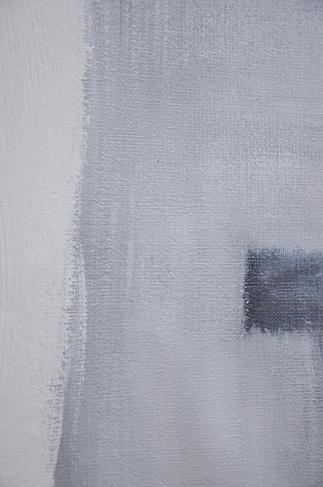 Grey Minimalist Painting #XB110A